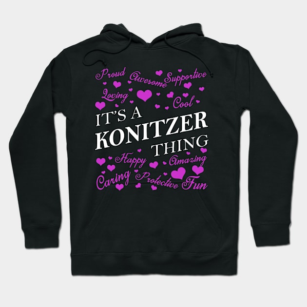 It's a KONITZER Thing Hoodie by YadiraKauffmannkq